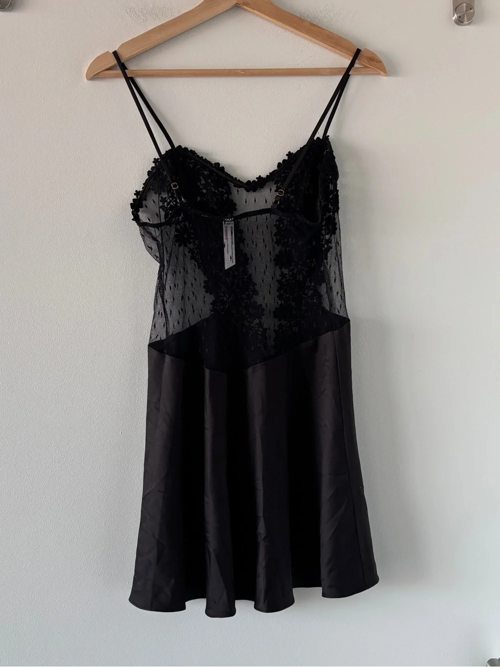 Flora Nikrooz Showstopper Charmeuse Chemise Slip Dress